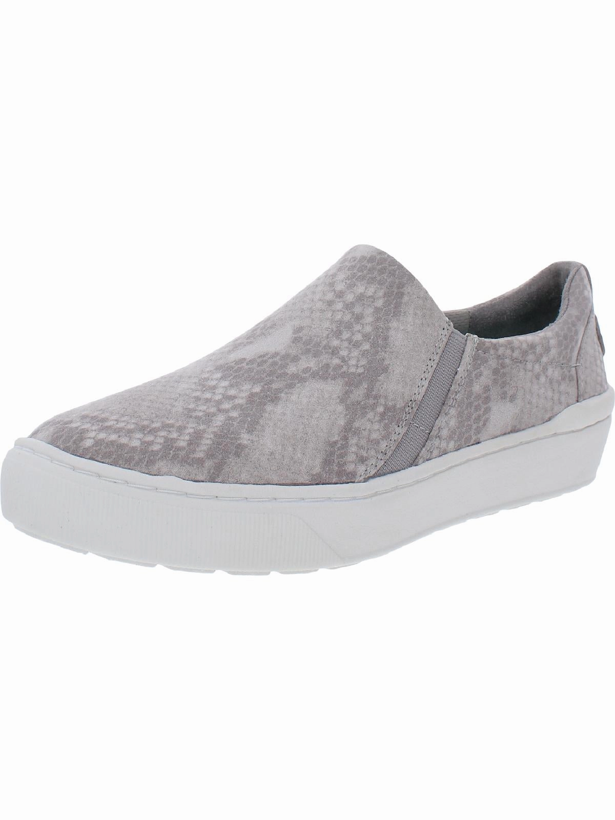 Do It Right Womens Faux Suede Lifestyle Slip-On Sneakers
