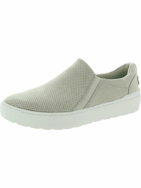 Do It Right Womens Faux Suede Lifestyle Slip-On Sneakers Trendy Sneakers for Women