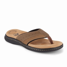 Dockers Mens Laguna Casual Flip-Flop Sandal Shoe Discount Mens Beach Sandals