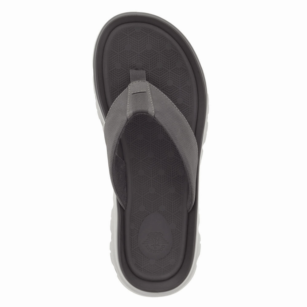 Dockers Mens Luka Synthetic Leather Casual Flip Flop Sandal Shoe
