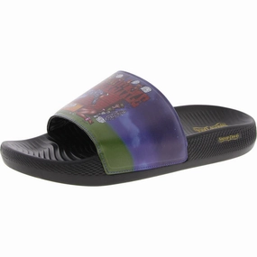 DOGGY STYLE SLIDE Mens Cushioned Footbed Man Made Slide Sandals Mens Sandals outlet deals