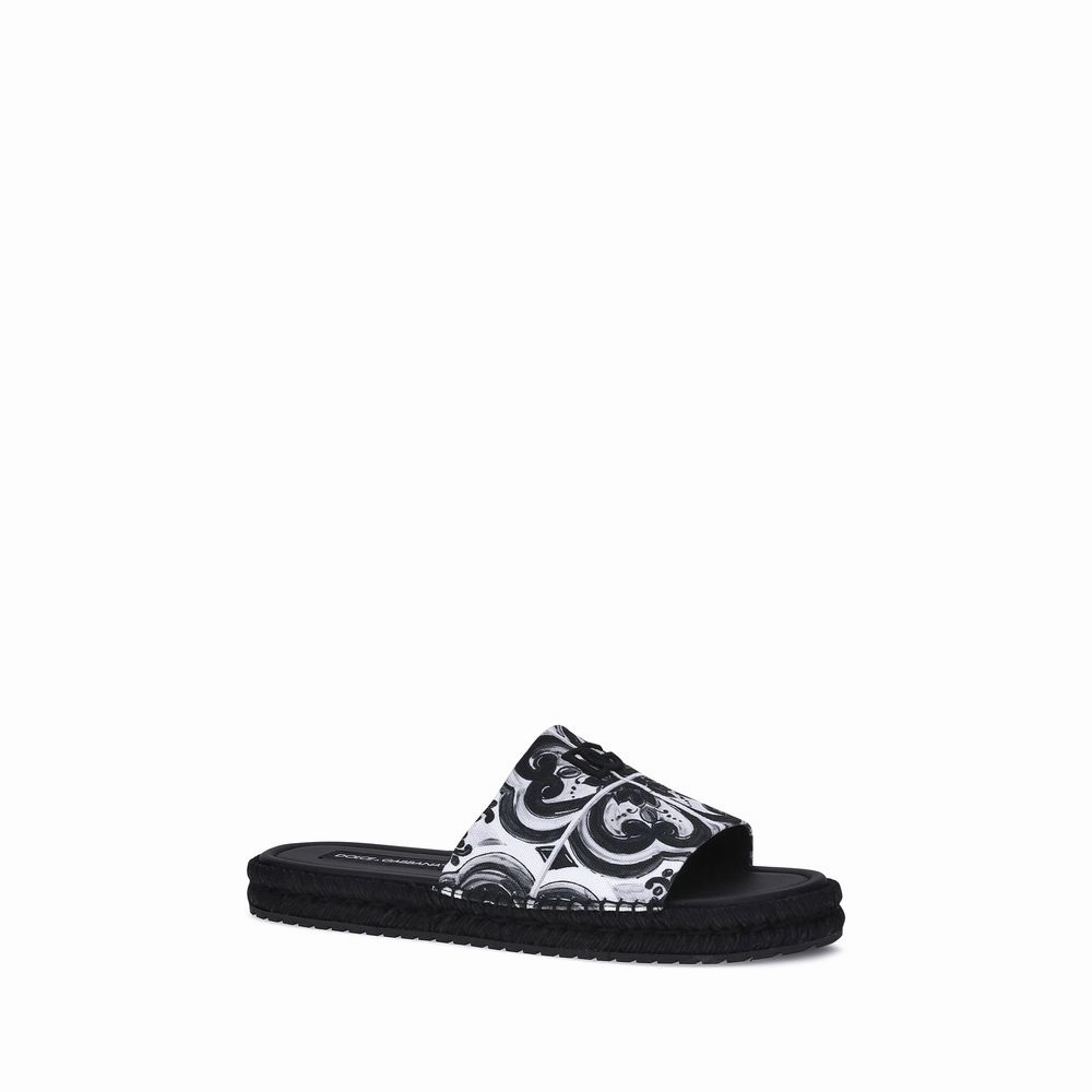 Dolce & Gabbana Cotton Men's Sandals