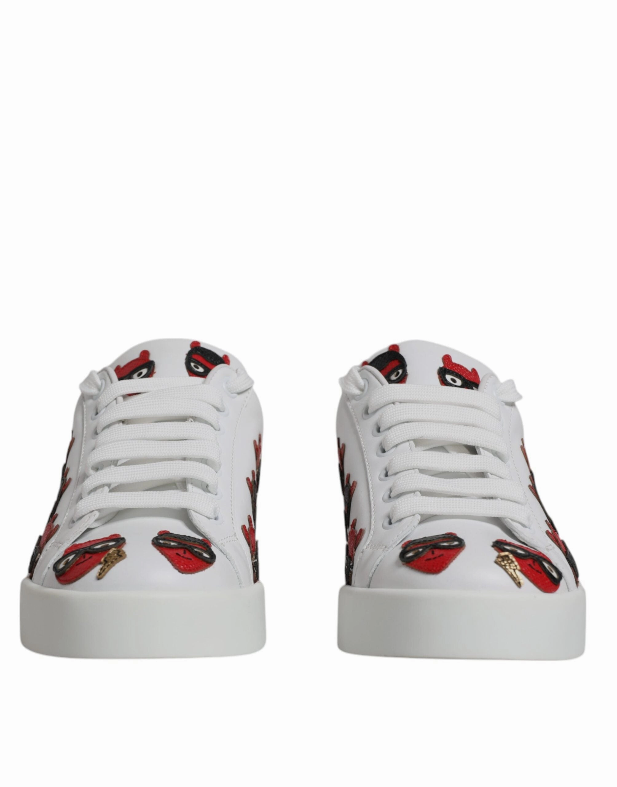 Dolce & Gabbana Devil Face Portofino Sneakers Women's Shoes