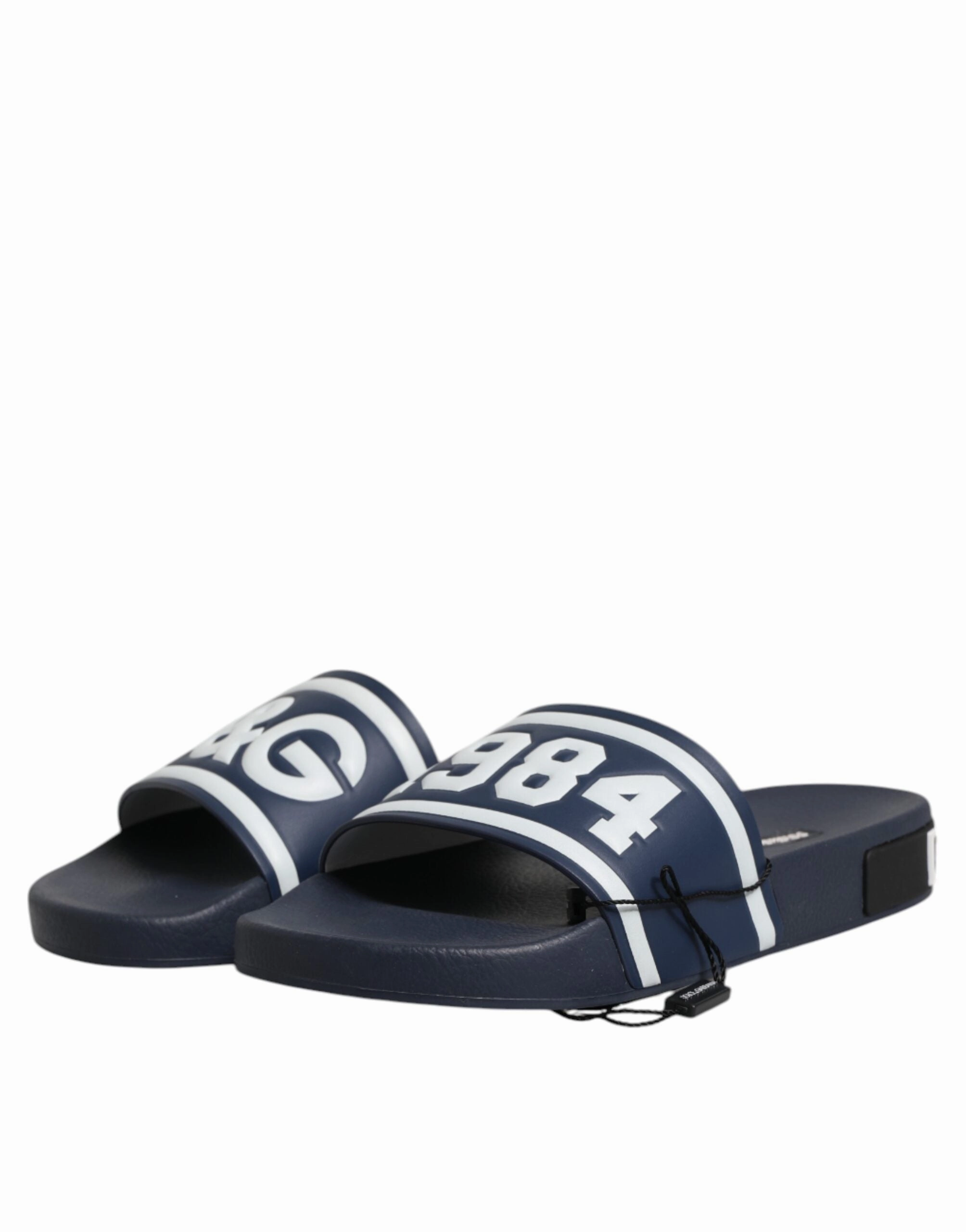 Dolce & Gabbana DG Logo Slides Sandals Beachwear Men's Shoes