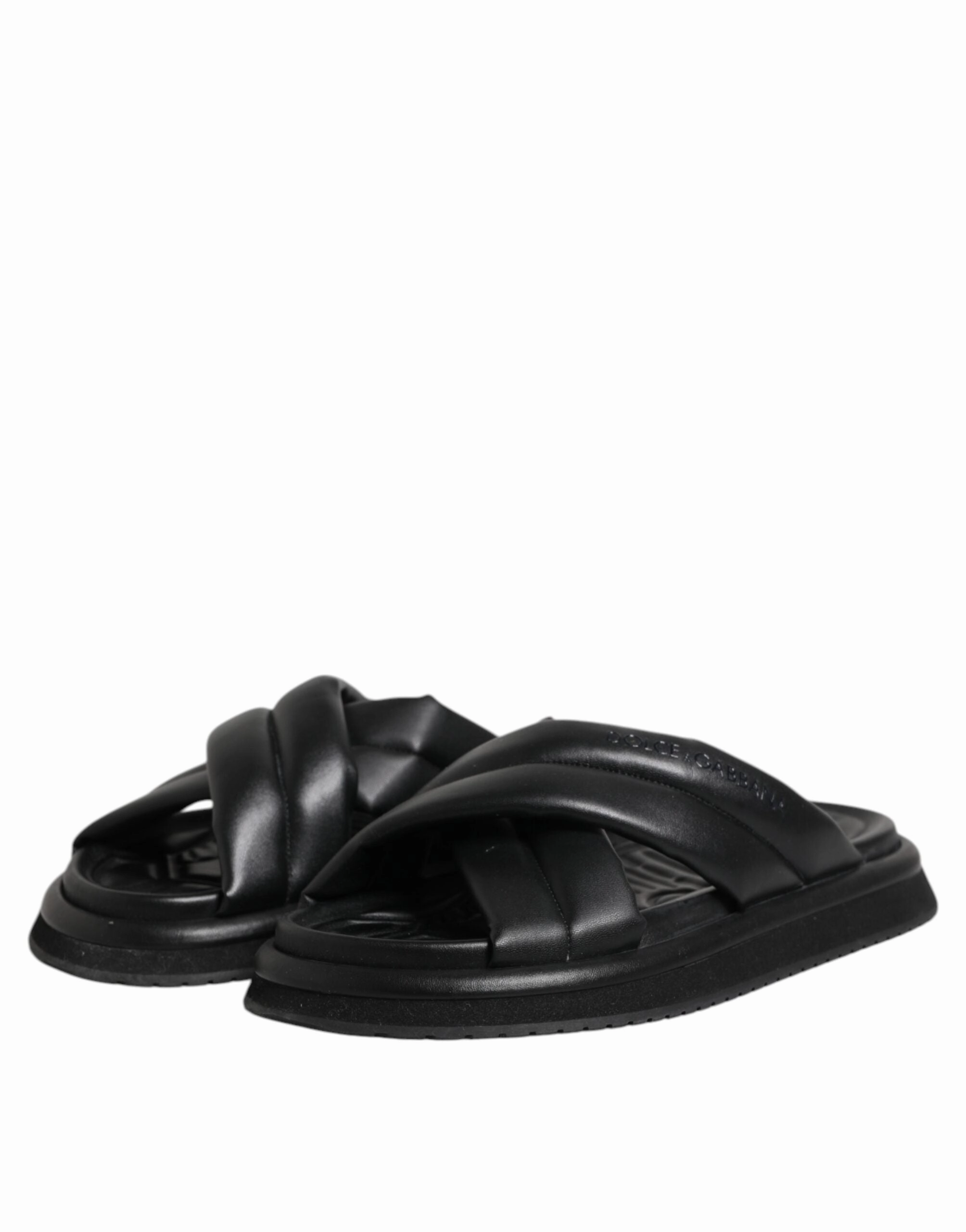 Dolce & Gabbana DG Logo Slides Sandals Beachwear Men's Shoes (Pre-Owned)