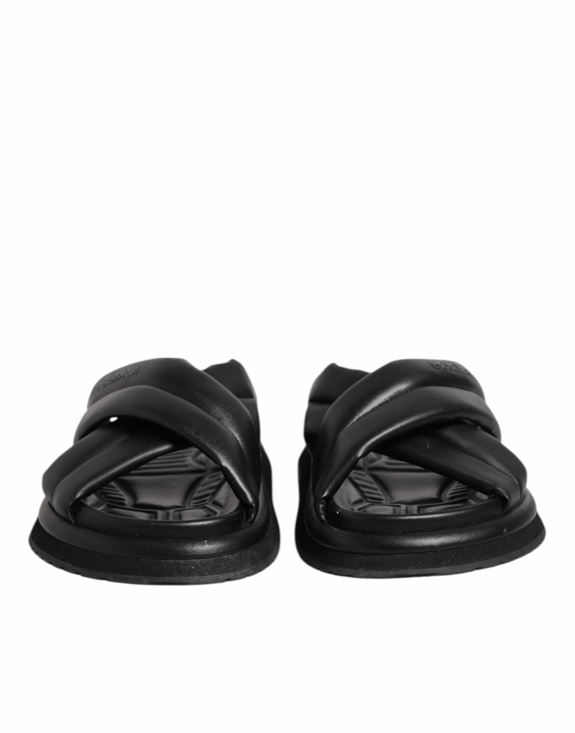 Dolce & Gabbana DG Logo Slides Sandals Beachwear Men's Shoes (Pre-Owned)