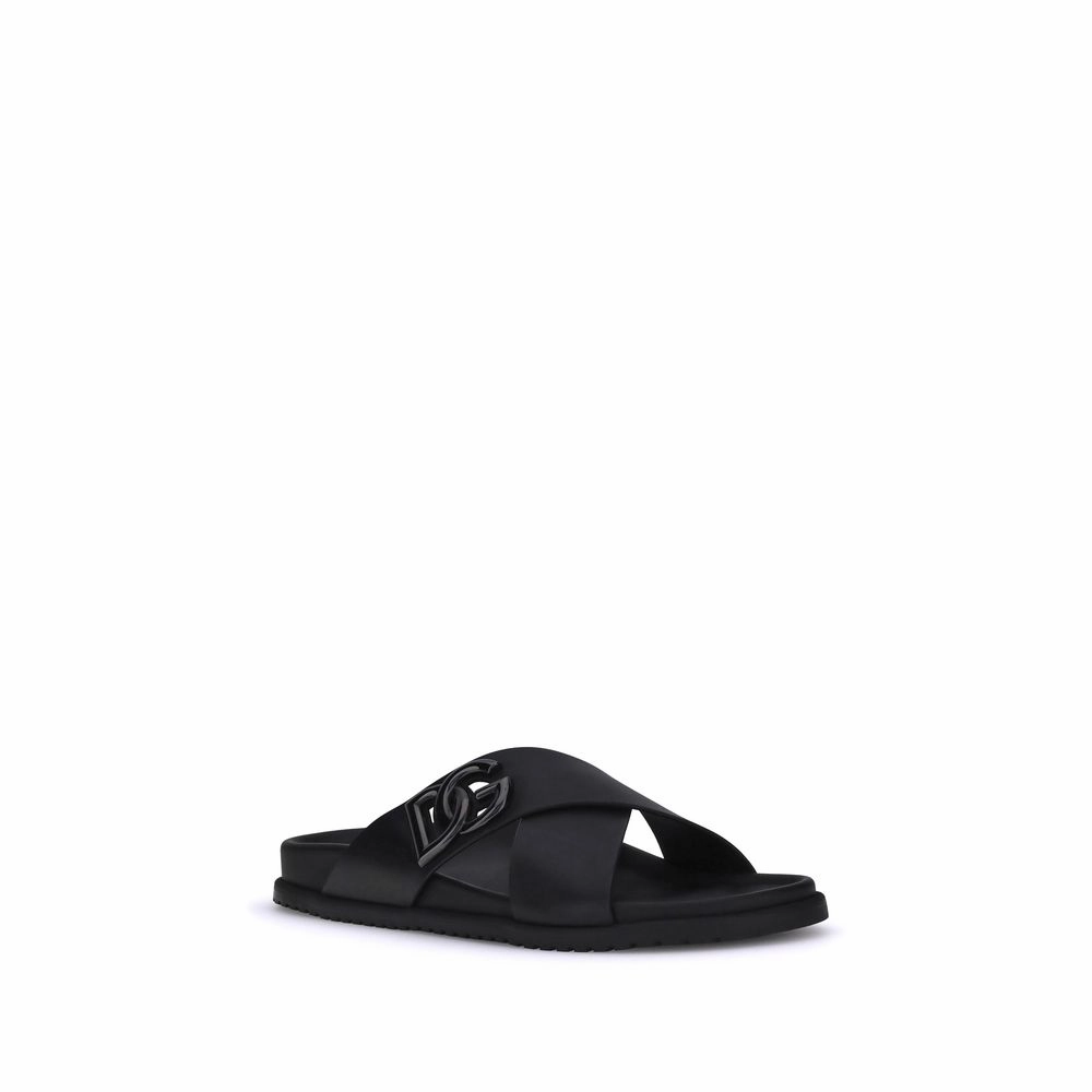 Dolce & Gabbana Leather Men's Sandals