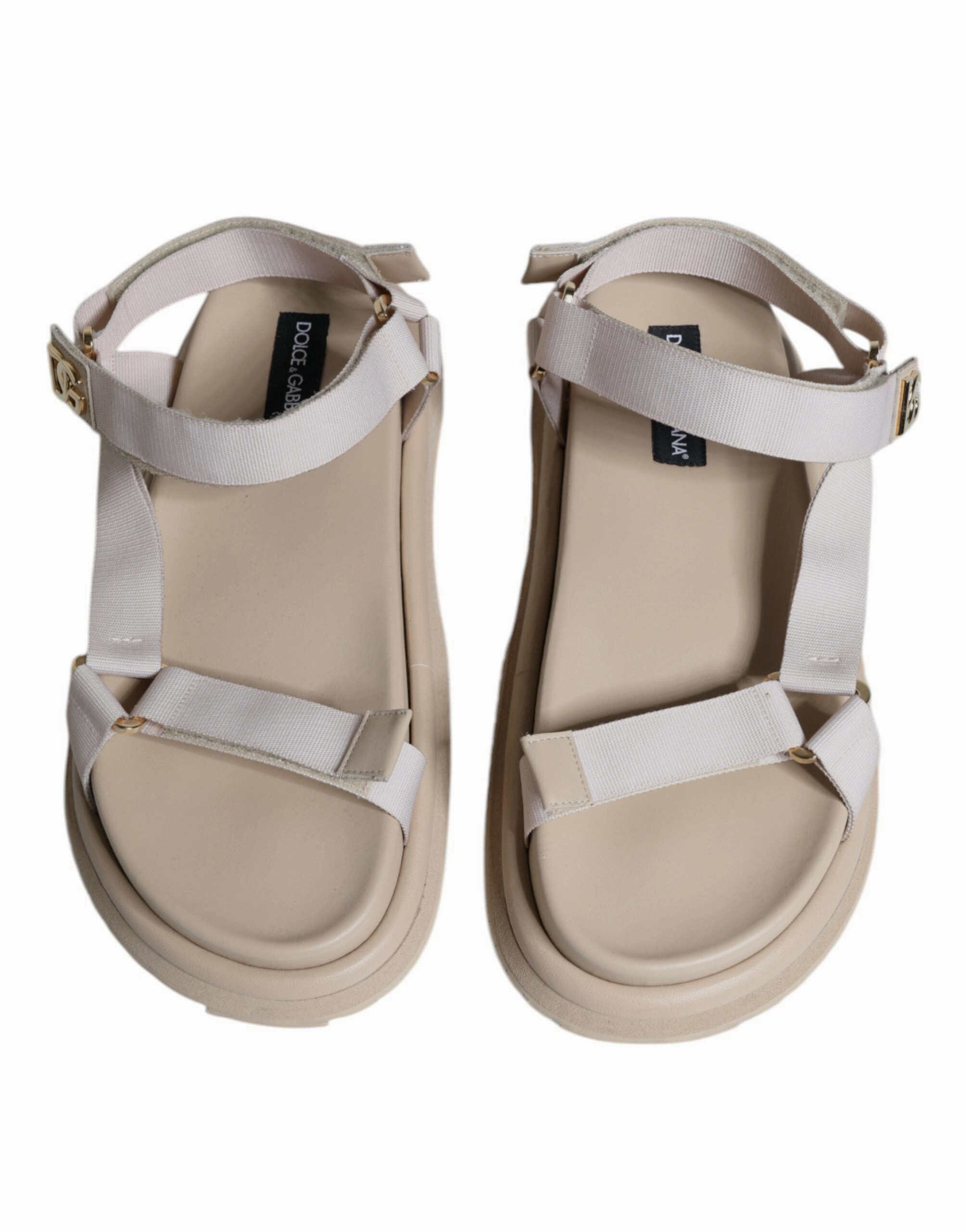 Dolce & Gabbana Nappa Devotion Strap Men Sandals Men's Shoes