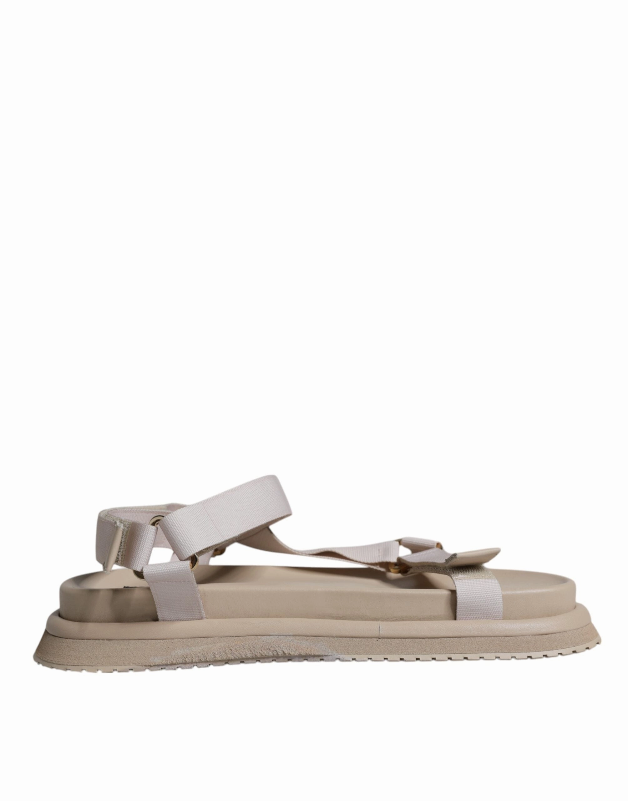 Dolce & Gabbana Nappa Devotion Strap Men Sandals Men's Shoes Discount Mens Beach Sandals