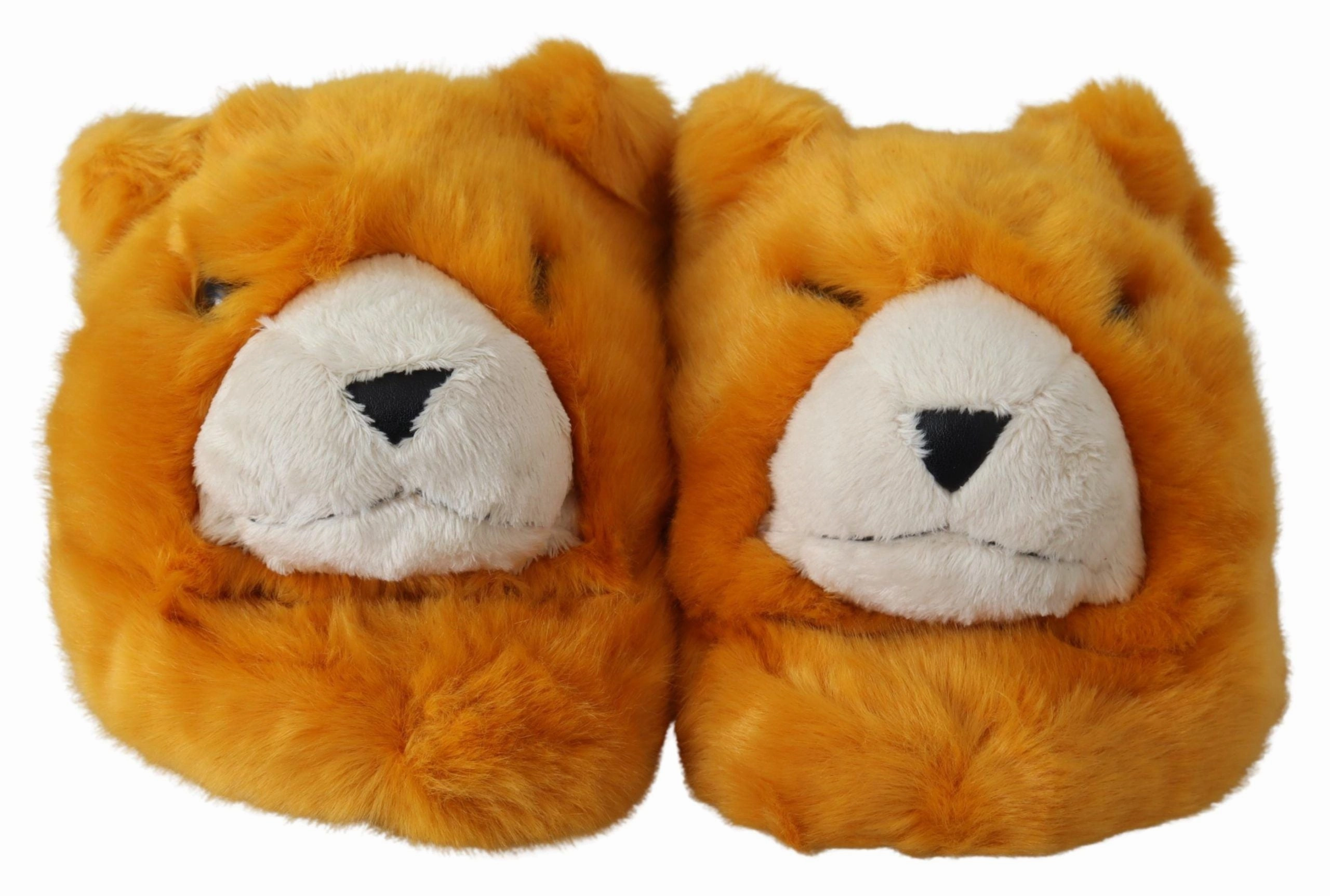 Dolce & Gabbana Sunshine Lion Men's Slippers