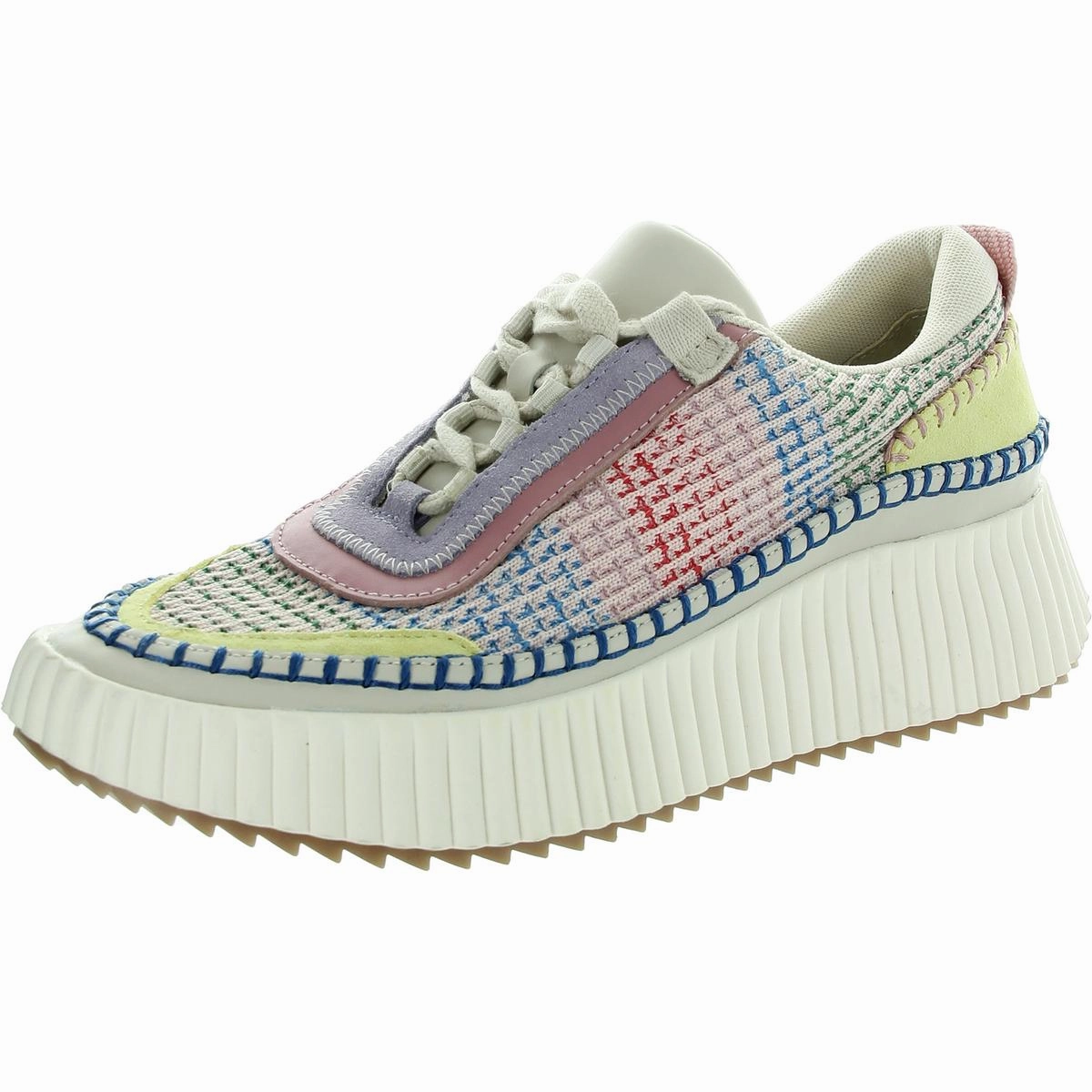Dolen Womens Suede Lifestyle Casual and Fashion Sneakers
