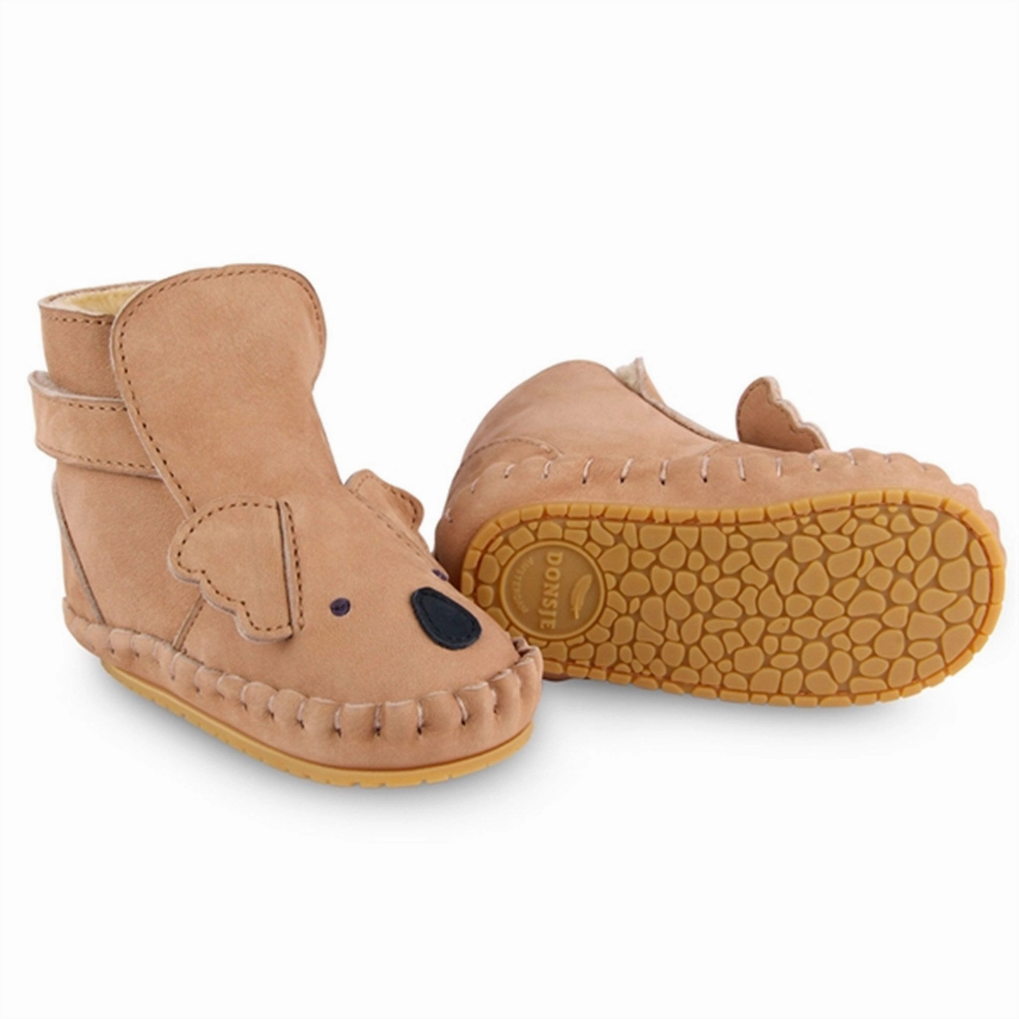 Donsje Baby Kapi Classic Lining Koala Truffle Nubuck