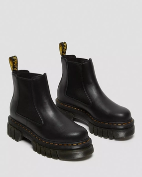 Dr. Martens Audrick 27148001 Women 9 Black Leather Platform Chelsea Boot KHD2374 Top-rated Womens Boots outlet