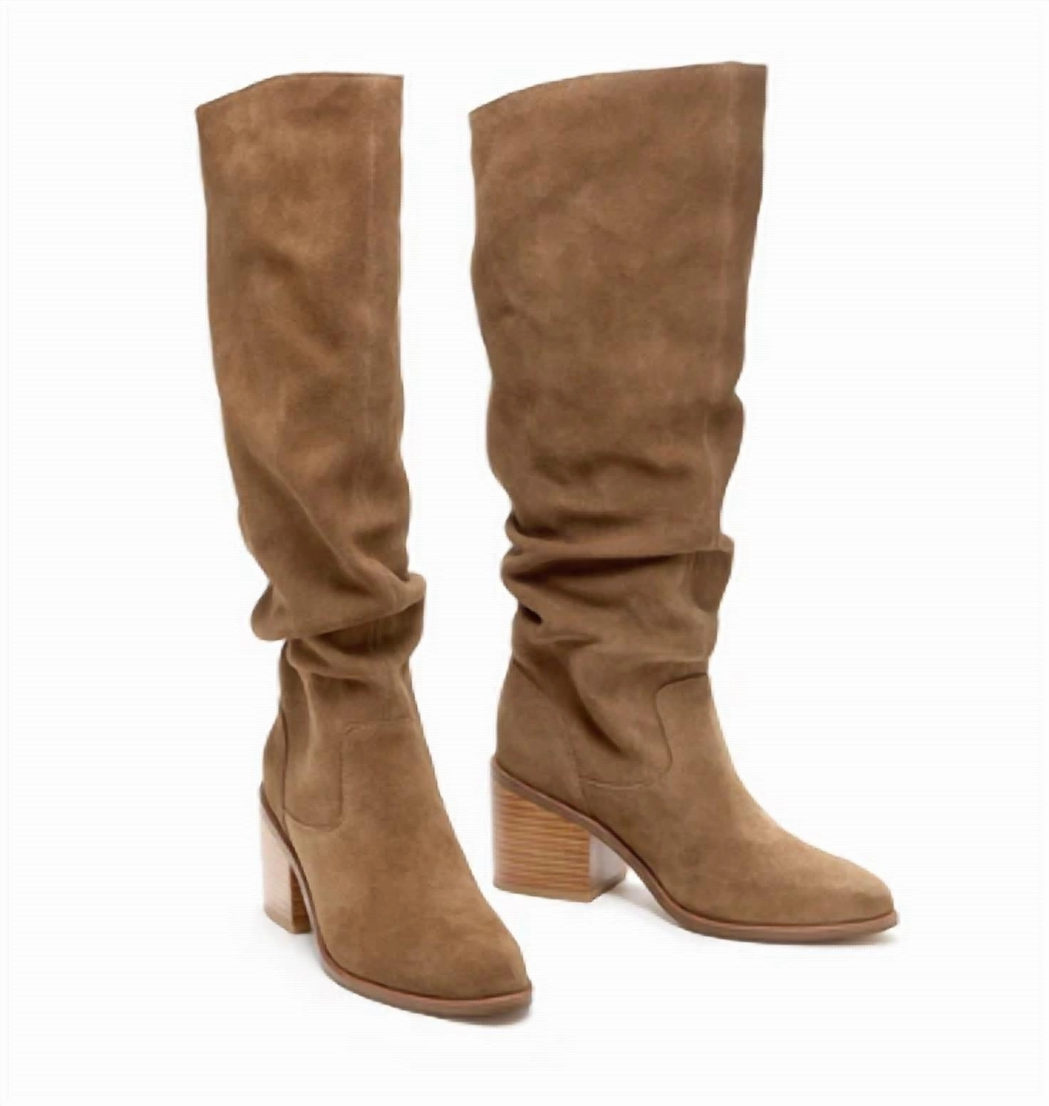 Easton Armadillo Suede Slouchy Boots Womens Boots sale online