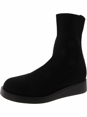 Ebby Womens Pull On Stretchable Booties Hot sale Womens Boots