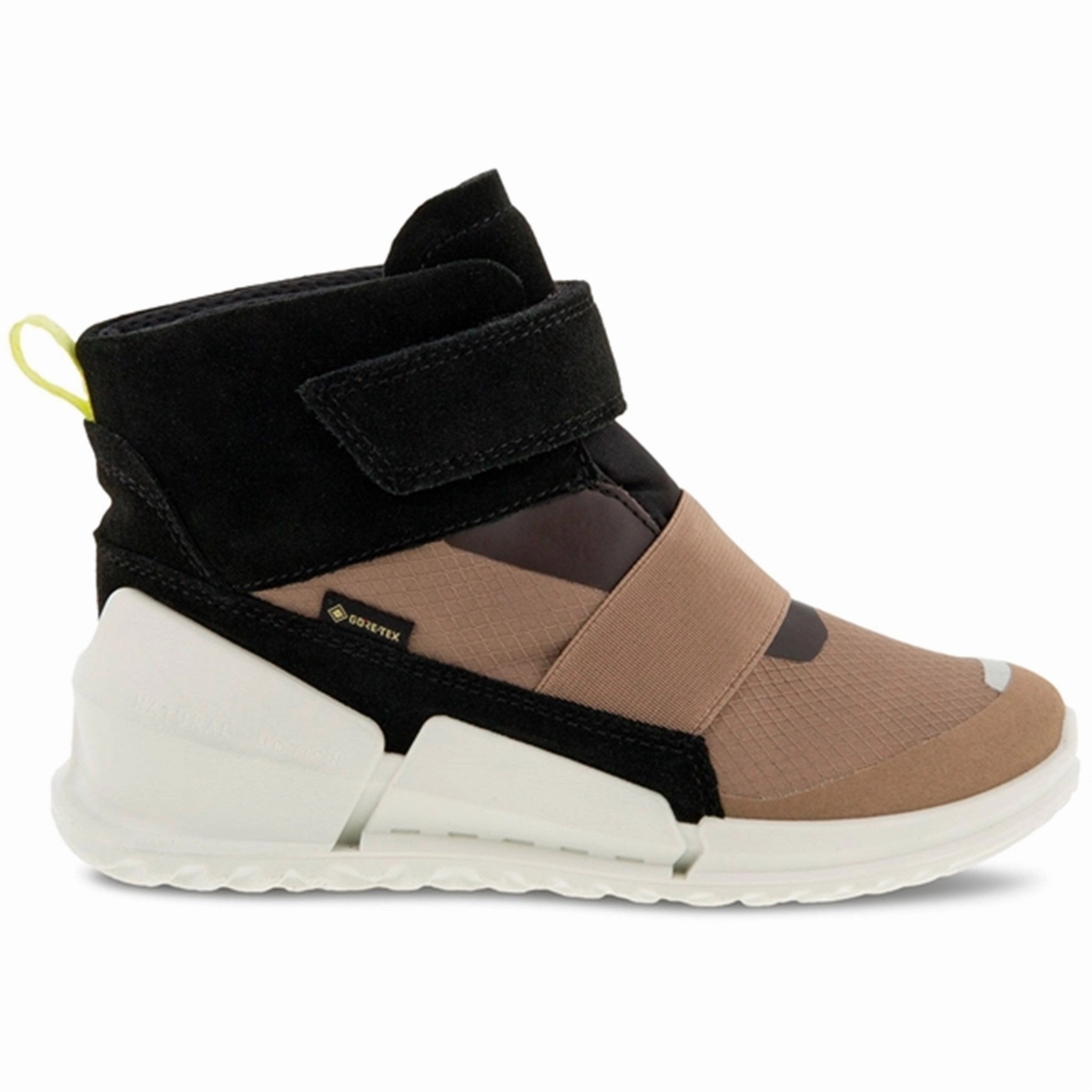Ecco Biom K1 Ankle Boot Taupe/Black