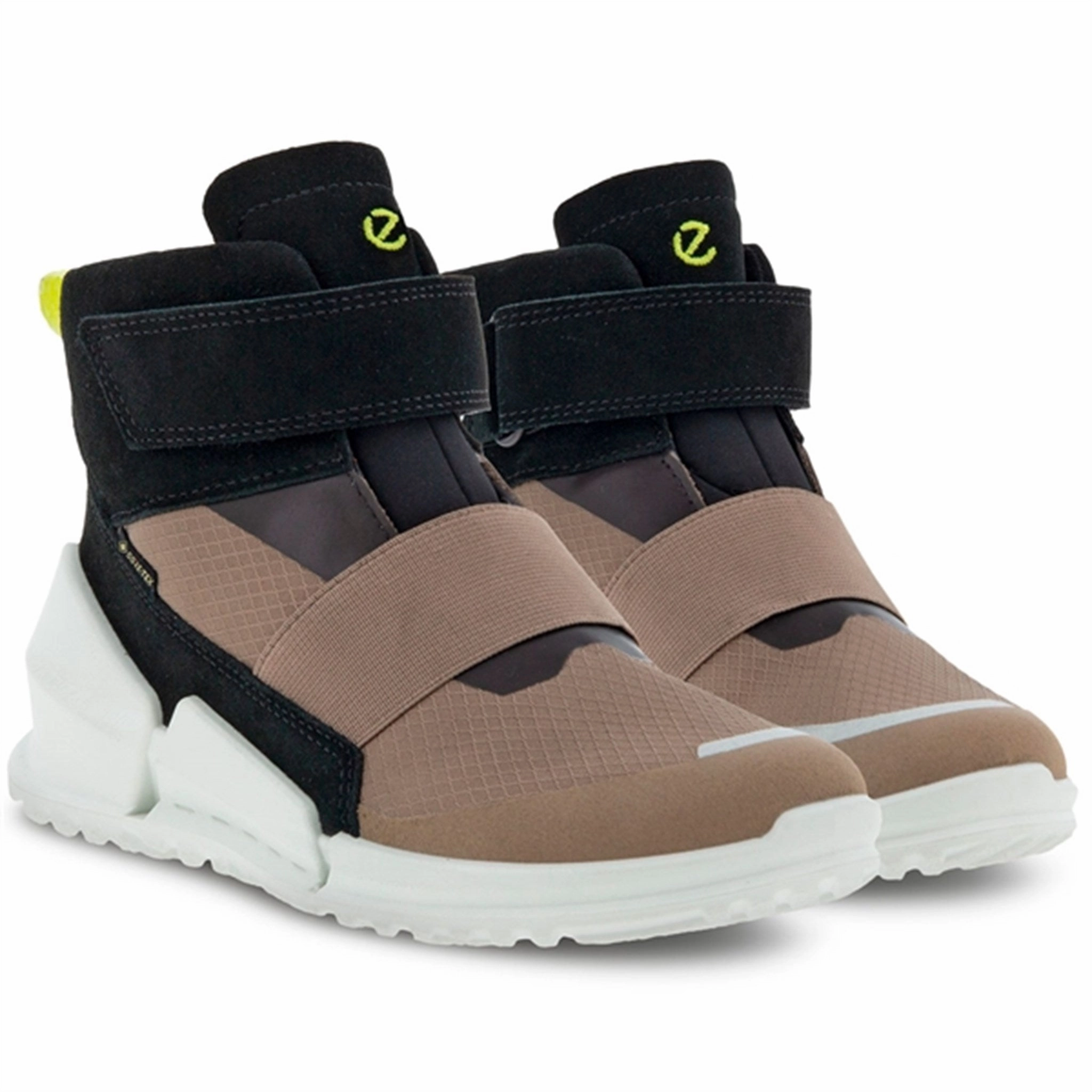 Ecco Biom K1 Ankle Boot Taupe/Black