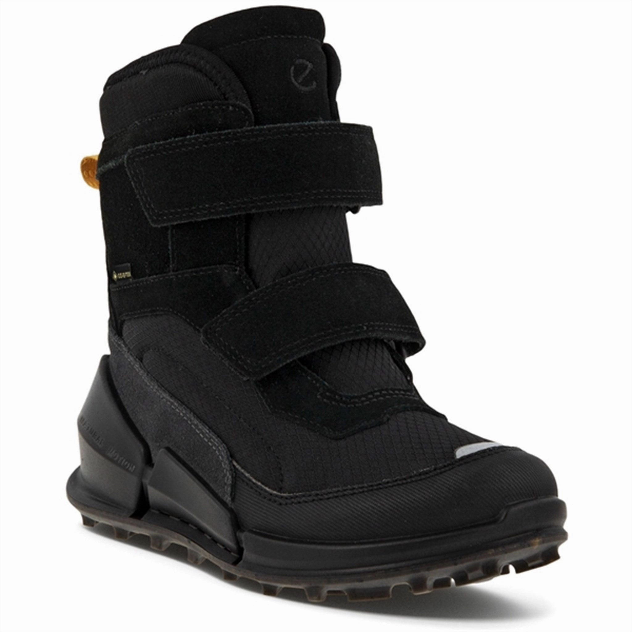 Ecco Biom K2 Mid-Cut Boot Black/Black/Black/Magnet Cheap Kids Winter Footwear