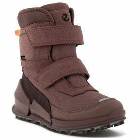 Ecco Biom K2 Mid-Cut Boot Dusty Purple/Dark Purple/Shale Cheap Kids Winter Footwear
