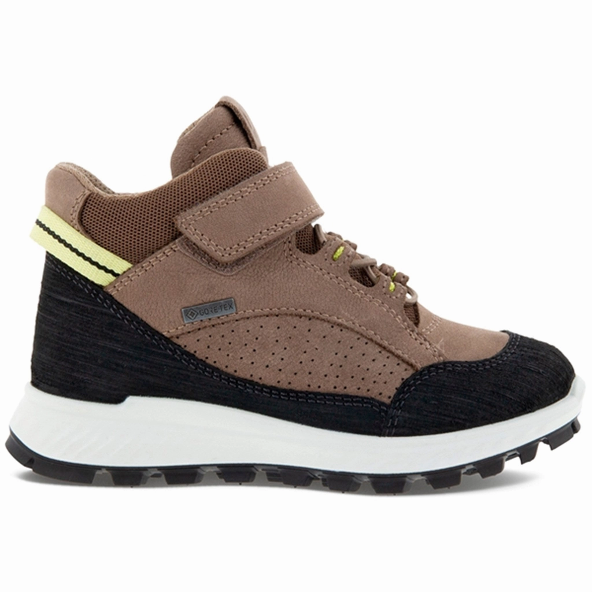 Ecco Exostrike Kids Ankle Boot Black/Taupe/Taupe
