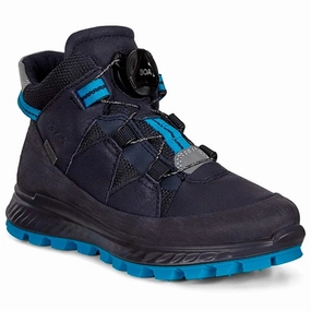 Ecco Exostrike Kids Ankle Boot Night Sky/Night Sky Cheap Kids Winter Footwear