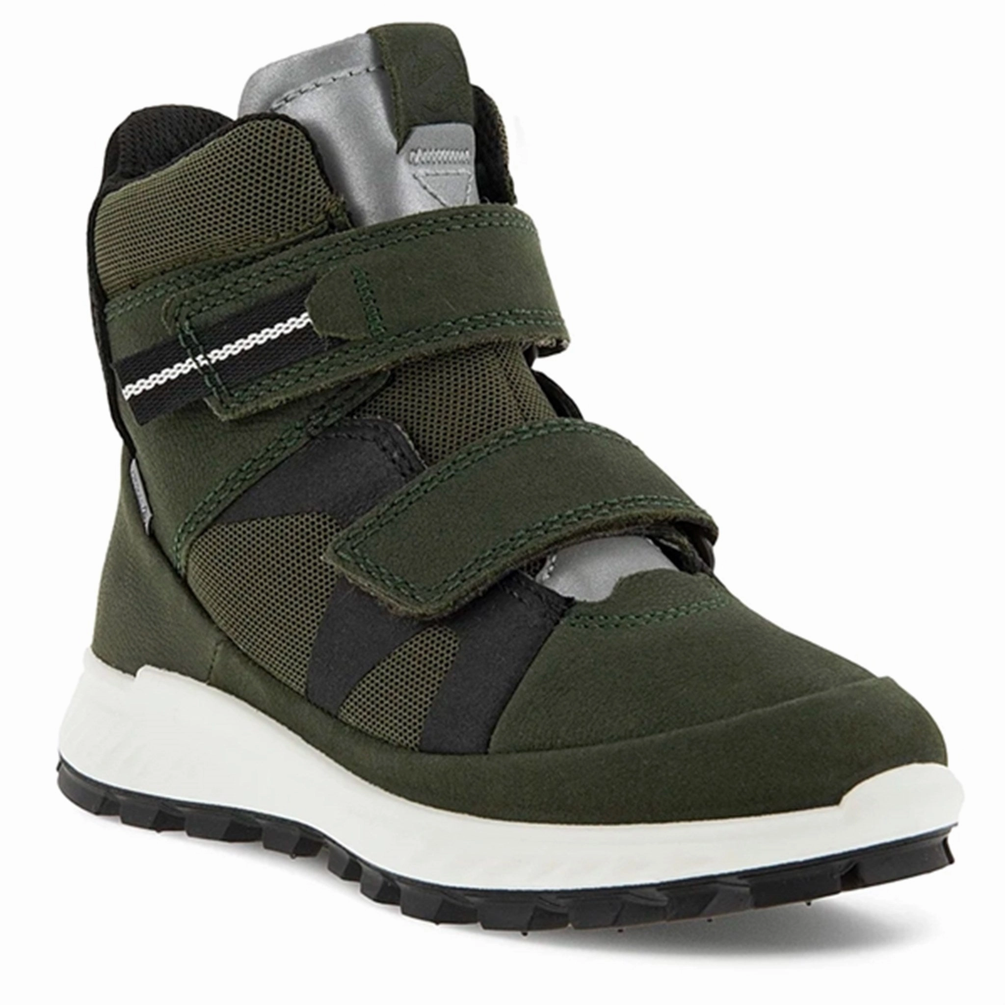 Ecco Exostrike Kids Mid-Cut Bo Deep Boot Forrest/Grape Leaf/Black Cheap Kids Winter Footwear