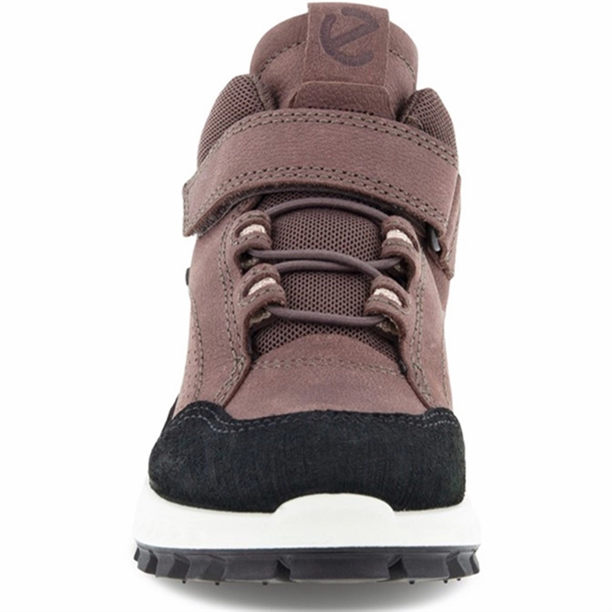 Ecco Exostrike Velcro Ankle Boot Black/Dusty Purple