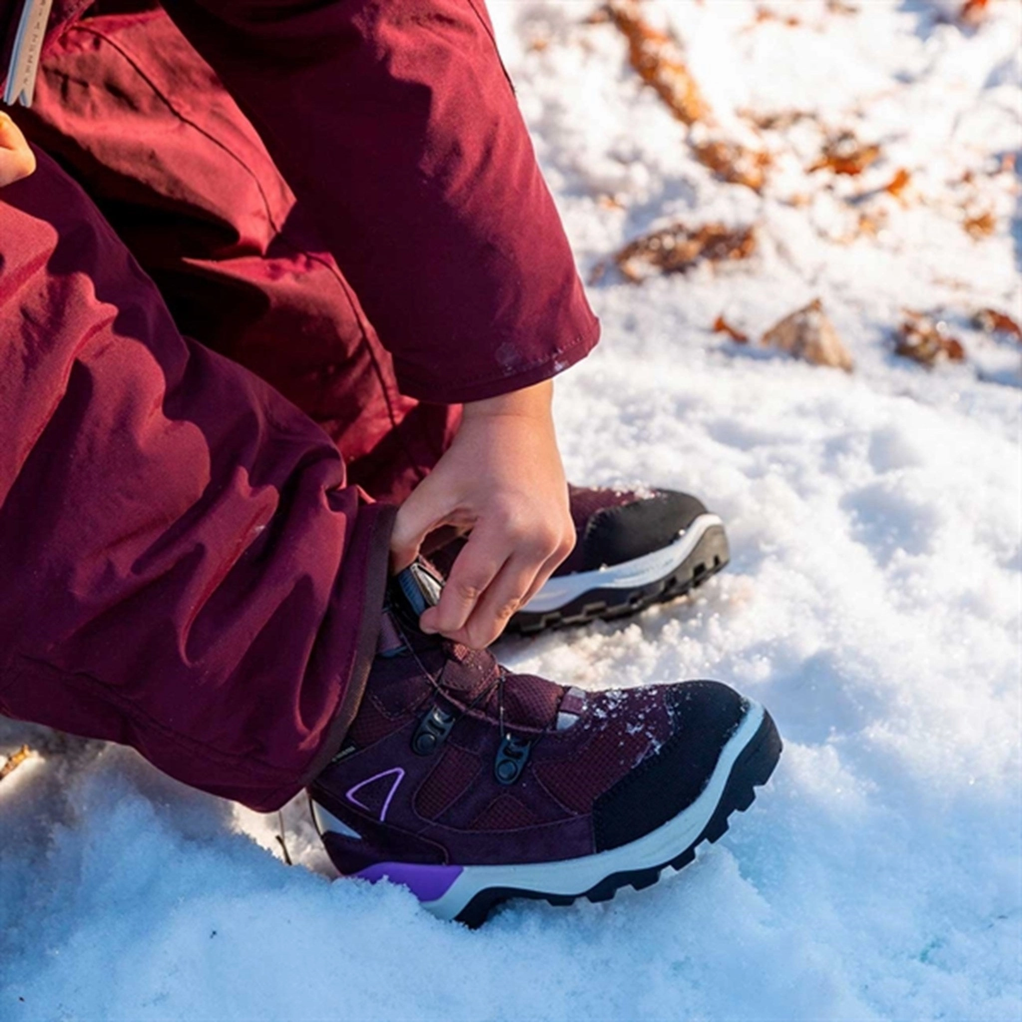 Ecco Snow Mountain Boots Black/Fig