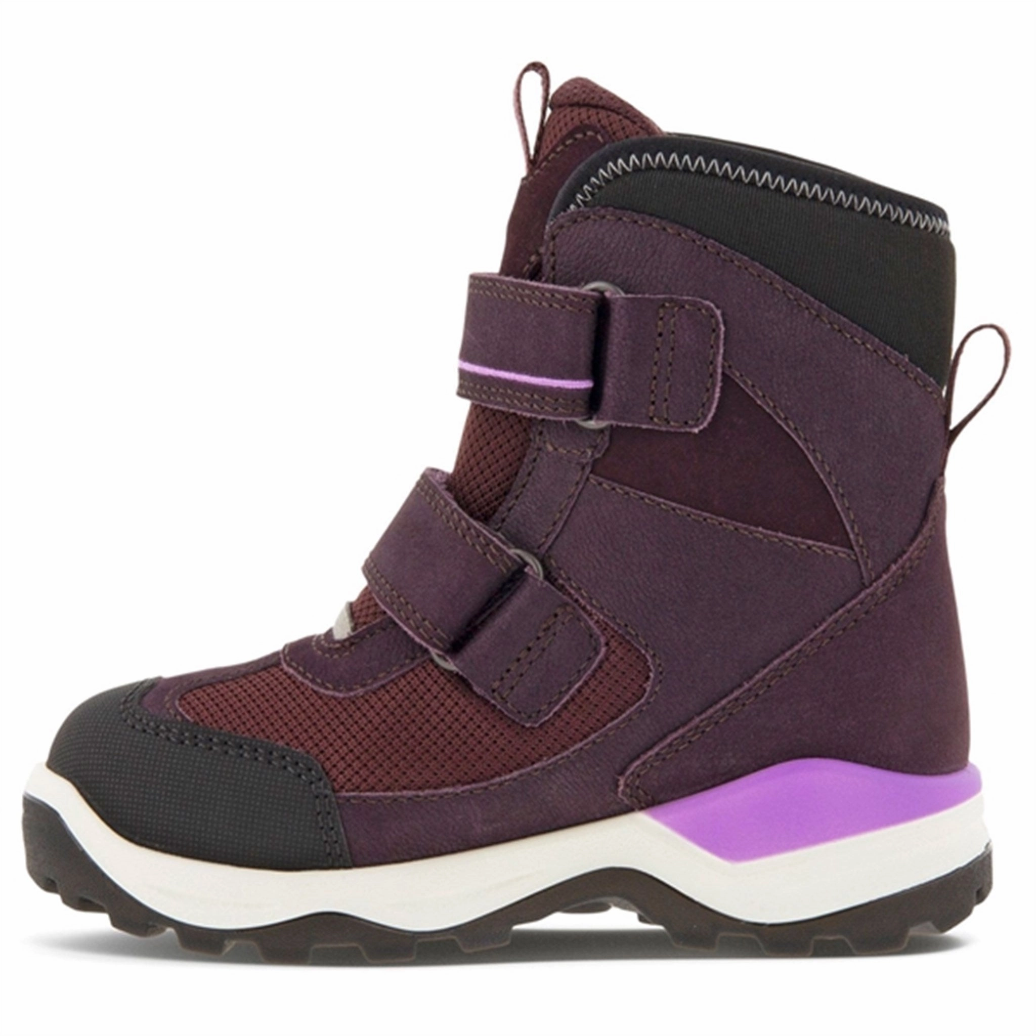 Ecco Snow Mountain Mid-Cut Boot Black/Fig/Fig
