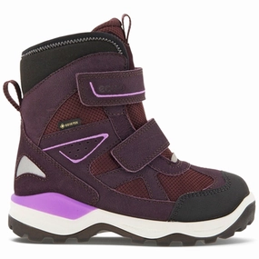 Ecco Snow Mountain Mid-Cut Boot Black/Fig/Fig Cheap Kids Winter Footwear