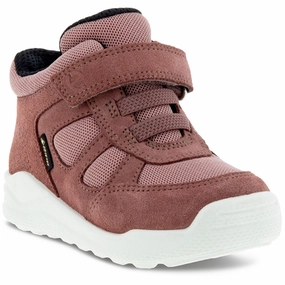 Ecco Urban Mini Mid-Cut Boot Dusty Purple/Woodrose Cheap Kids Winter Footwear