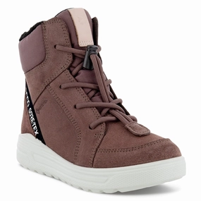 Ecco Urban Snowboarder Mid-Cut Boot Dusty Purple/Dusty Purple Cheap Kids Winter Footwear