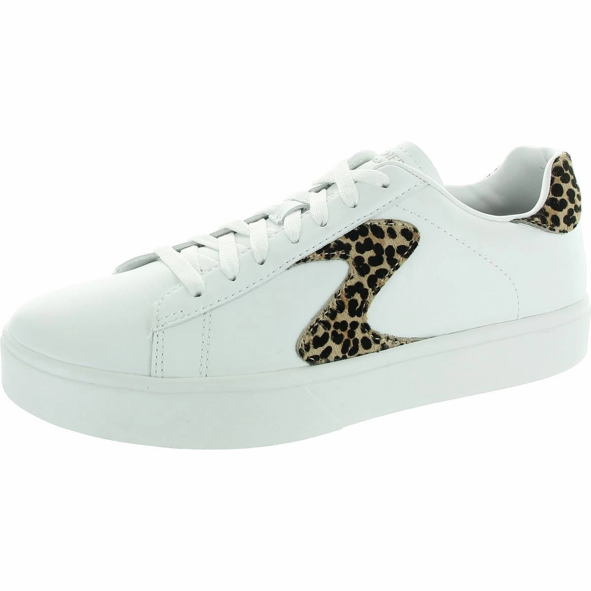 Eden LX-Gleaming Hearts Womens Padded Insole Faux Leather Casual And Fashion Sneakers