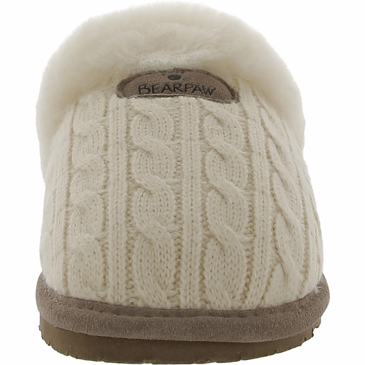 Effie Womens Boucle Sheepskin Mule Slippers