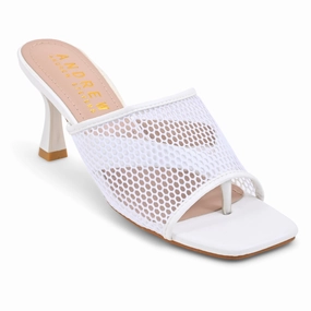 Emilia White Womens Fashion Sandals discount
