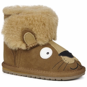 EMU Australia Lion Walker Boots Chestnut Teddy Boots for Kids online deal