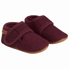 En Fant Baby Wool Slippers Winetasting House Slippers for Kids on sale