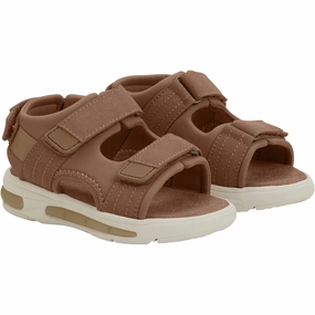En Fant Mocha Mousse Sandals Velcro w. Light Kids Light-Up Shoes on sale