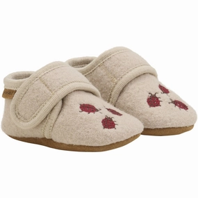 En Fant Moonlight Wool Slippers With Embroidery Wool Slippers Kids clearance