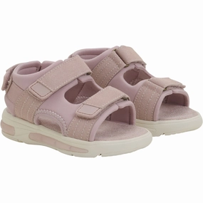 En Fant Sepia Rose Sandals Velcro w. Light Kids Light-Up Shoes on sale