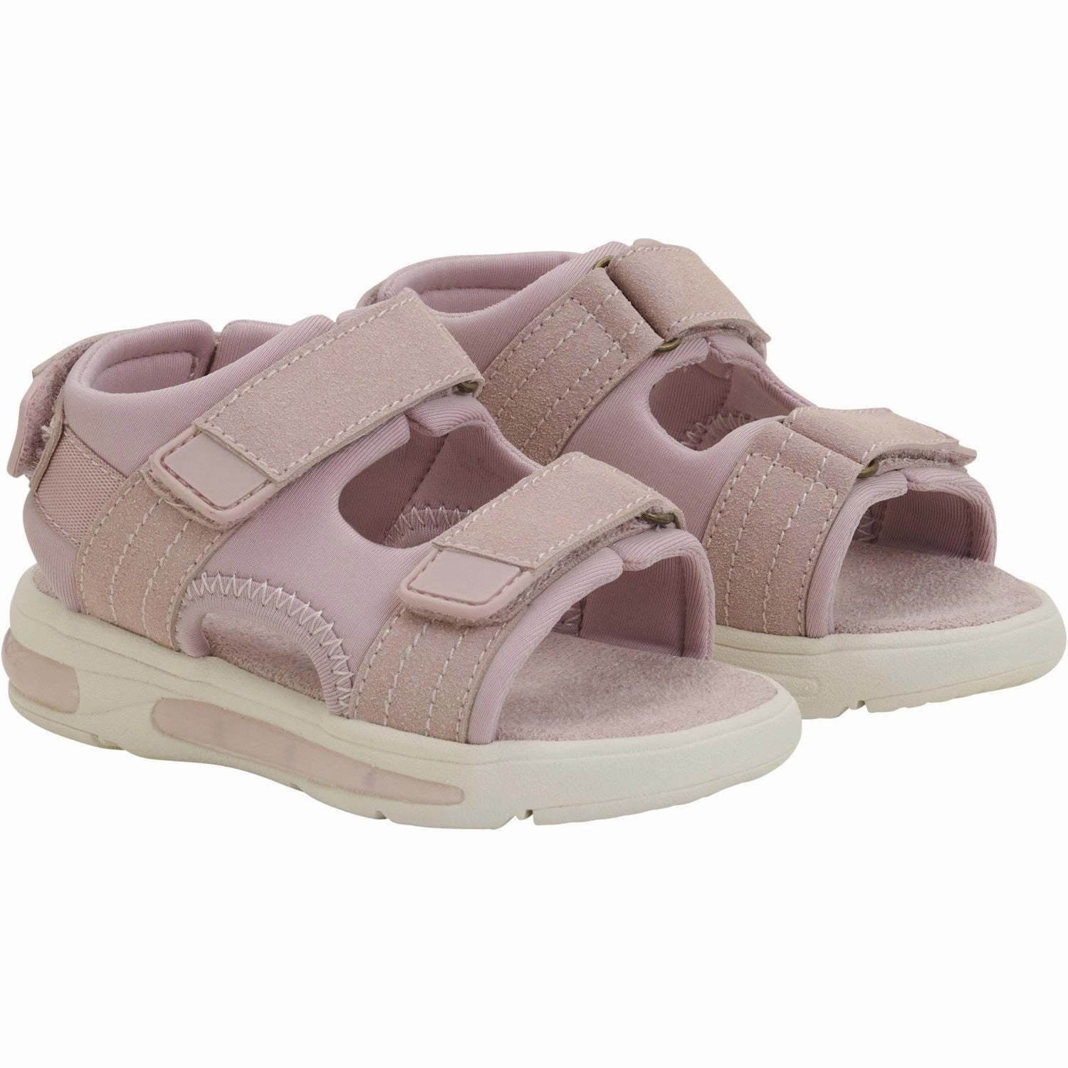 En Fant Sepia Rose Sandals Velcro w. Light Kids Open Sandals cheap sale