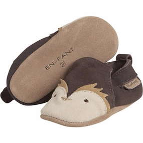 En Fant Slippers Ruskind Coffee Bean House Slippers for Kids on sale