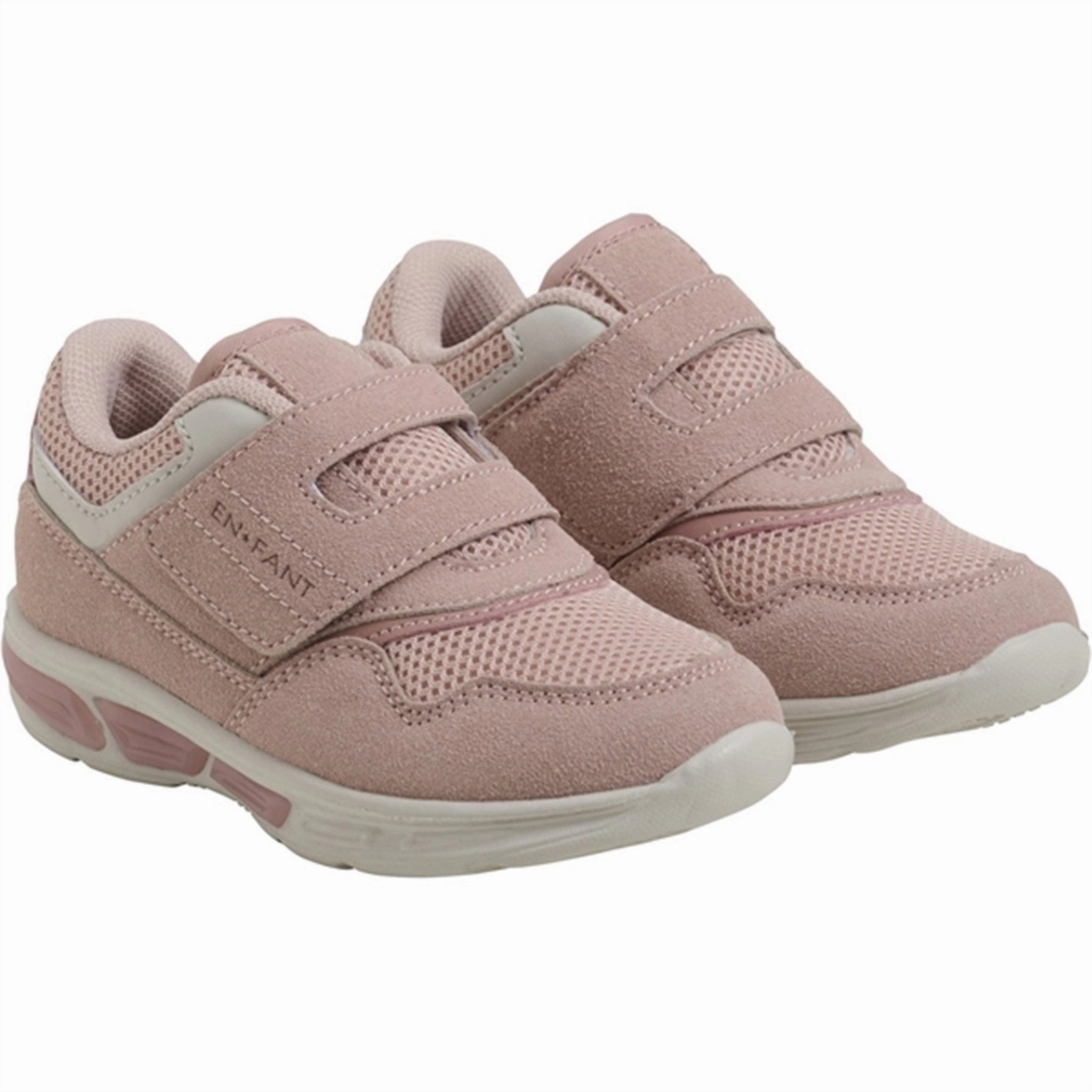 En Fant Sneakers W. Light Misty Rose Kids Velcro Sneakers discount