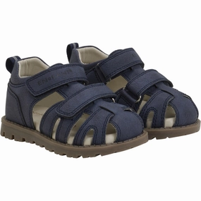 En Fant Vintage Indigo Sandal Velcro Kids Closed Toe Sandals promo
