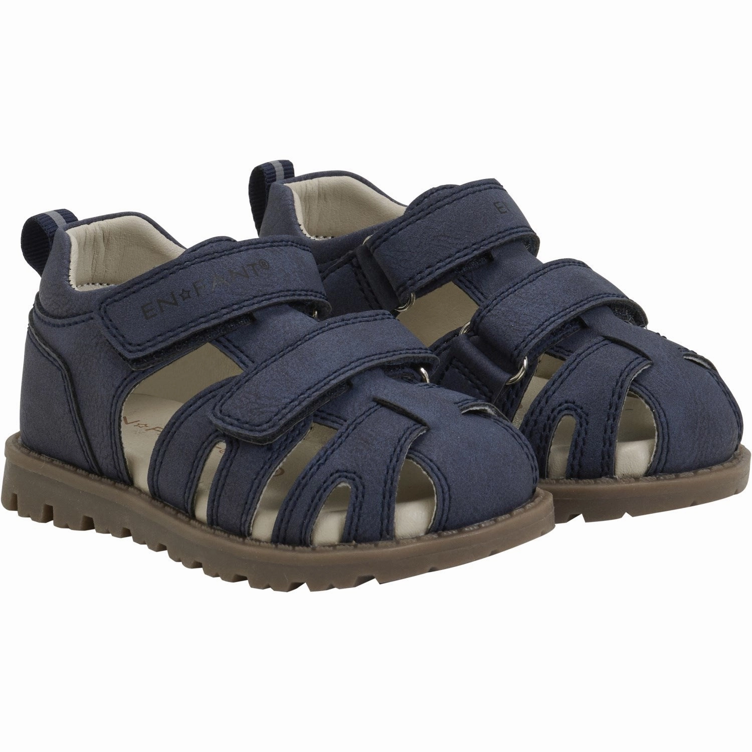En Fant Vintage Indigo Sandal Velcro Kids Closed Toe Sandals promo