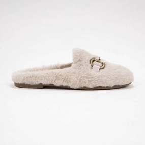 Etude Mule Slides In Grey Womens Slippers at low price