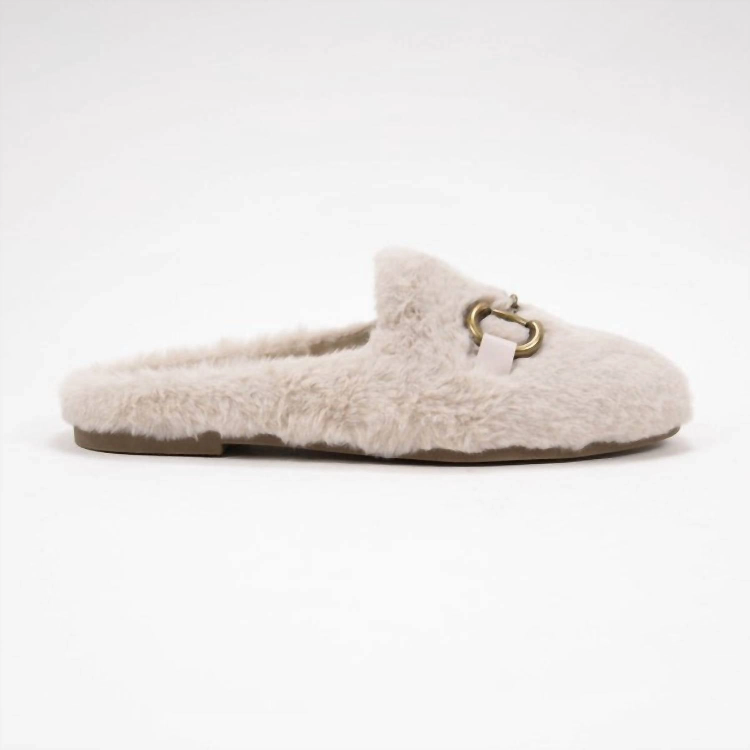 Etude Mule Slides In Grey Womens Slippers at low price