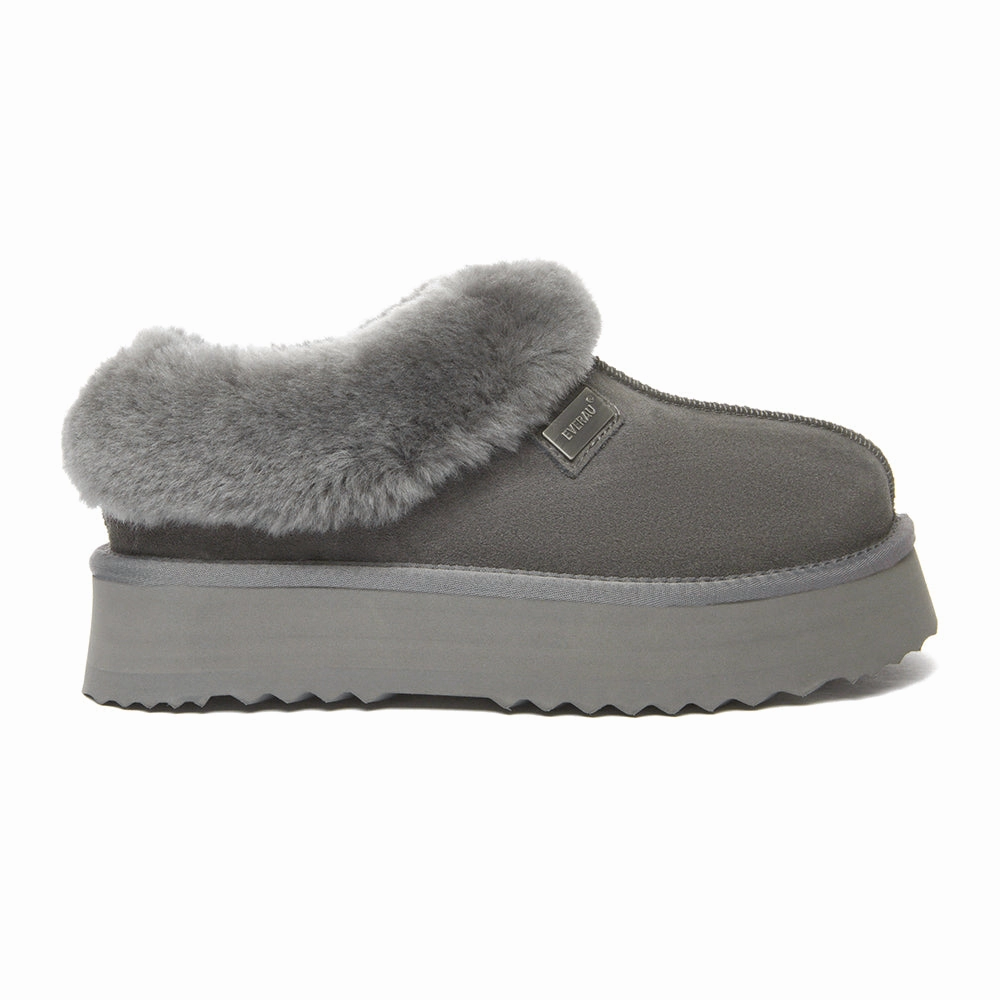 EverAu Australia Women Topknot Leather Slippers