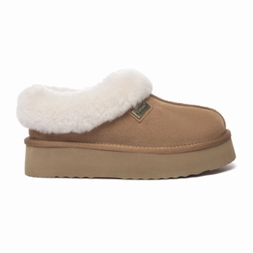 EverAu Australia Women Topknot Leather Slippers Cozy Womens Slippers discount