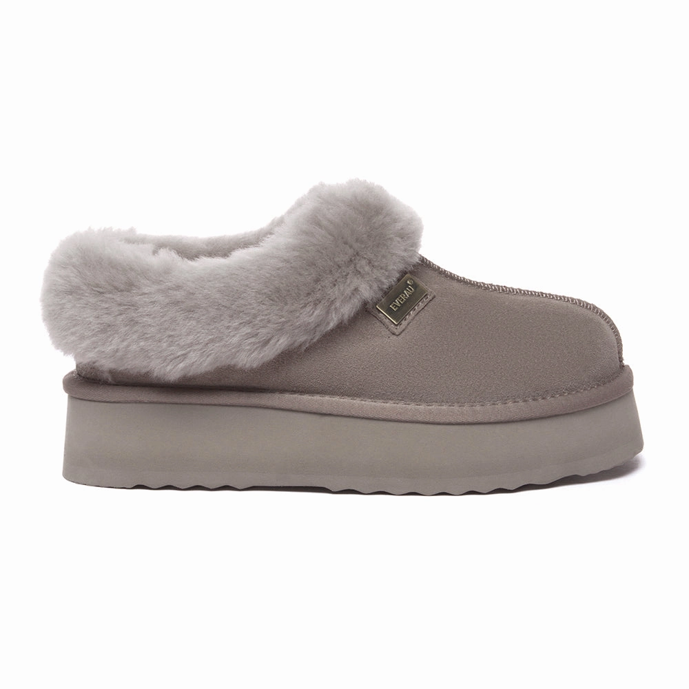 EverAu Australia Women Topknot Leather Slippers